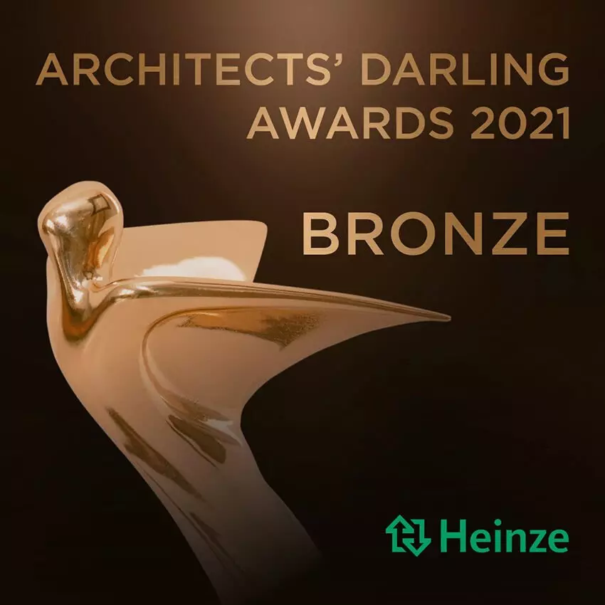RIGIPS Bronze Award ARCHITECTS DARLING 2021 850