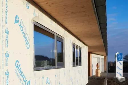 Rigips Außenwände zeigen was sie können