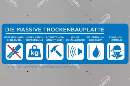 Rigips Habito - Studie belegt ökonomische und bauphysikalische Überlegenheit unseres TOP-Produktes