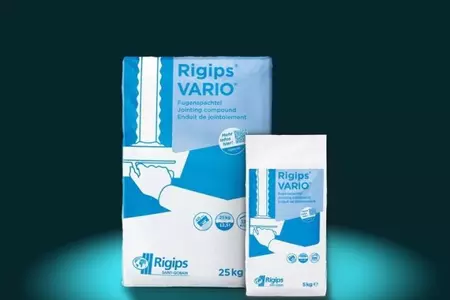 Der Rigips VARIO Fugenspachtel im neuen Gewand
