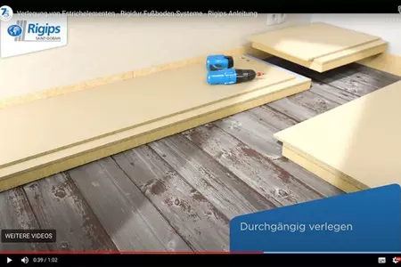Animierte Kurz-Anleitungen von Rigips