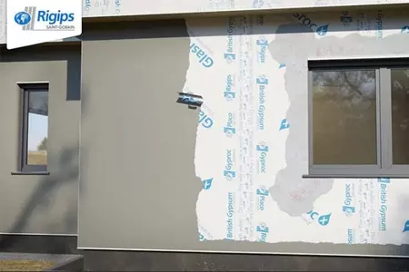 Langlebige Fassaden im Holzbau mit Rigips Glasroc X