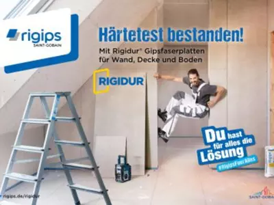Rigidur Gipsfaserplatten