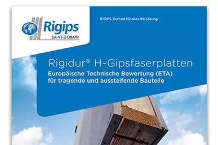 Verlässlicher Leistungs- und Lastenträger für den modernen Holzbau von RIGIPS 