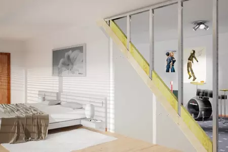 Rigips Hybridwand GK Top: Gipsplatten auf Gipsfaserplatten