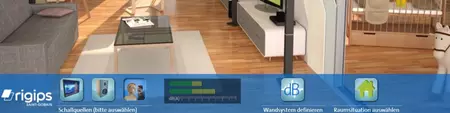 Rigips Schallschutz-Testcenter