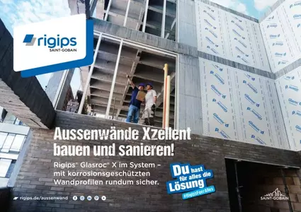 Rigips Außenwand