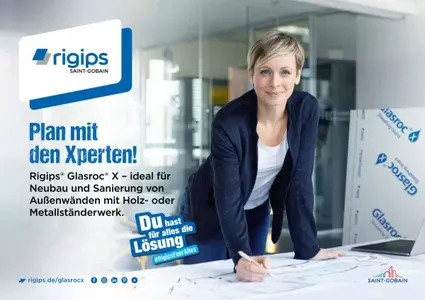 Rigips Glasroc X Architekten