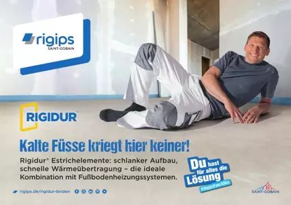 Rigidur Fußbodenheizung
