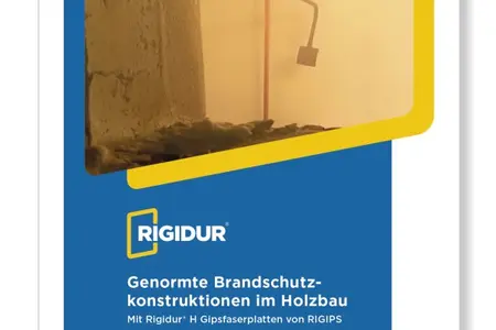 Genormte Brandschutzkonstruktionen im Holzbau Rigidur