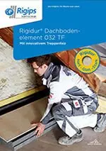 Effiziente Dämmung Dachbodenelment 032 TF Broschüre