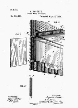 Abbildung Patent Gipsplatte