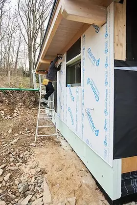 Holz am Hang Fassade 2 Holz am Hang Fassade 2