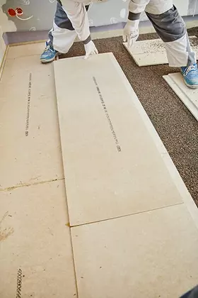 Verlegung Fußboden