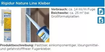 Rigidur Nature Line Kleber