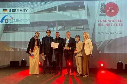 Preisverleihung SAINT-GOBAIN GYPSUM International Trophy 2023