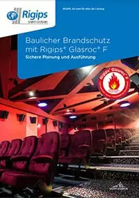 Bild von Broschüre Brandschutz Baulicher Brandschutz Glasroc F