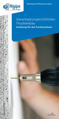 Broschüre Verarbeitungsrichtlinien Trockenbau