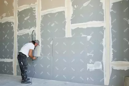 Kein Durchkommen Fertigstellung Wandarbeiten Fertigstellung von Wandarbeiten