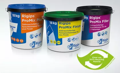 Rigips ProMix Fertigspachtel Sortiment