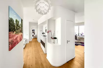 Innenansicht einer modernen Wohnung