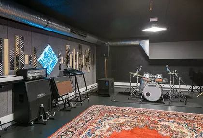 Wo stille geboten ist Tonstudio 2 Einblick in ein Tonstudio Schallschutz
