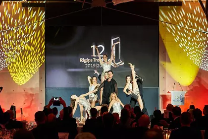 Abschluss der 12. Rigips Trophy Zelebrierung 
