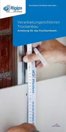 Rigips Verarbeitungsrichtlinien Trockenbau Cover