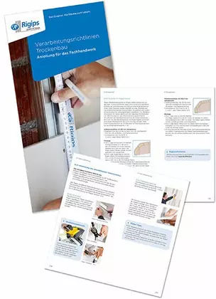 Rigips Verarbeitungsrichtlinien Trockenbau Beispiele