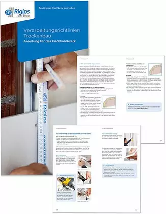 Broschüre Verarbeitungsrichtlinien Trockenbau