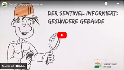 Wohngesundheit YouTube Thumbnail Sentinel