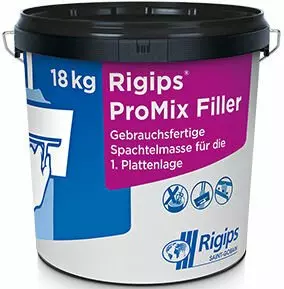 Spachtelmasse Nachhaltigkeitsklasse ProMix Filler Eimer ProMix Filler
