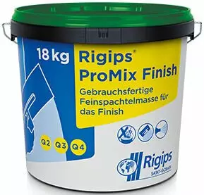 Spachtelmasse Nachhaltigkeitsklasse ProMix Finish Eimer ProMix Finish