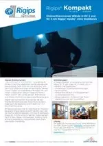 Einbruchhemmende Wände in RC 2 und RC 3 mit Rigips® Habito® ohne Stahlblech