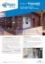 Hybridwandkonstruktion: Rigips® Habito® - Rigips® Die Harte