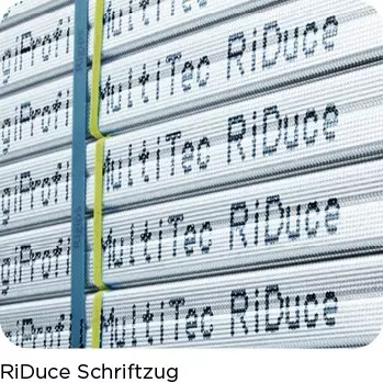 RiDuce mit grünem Band