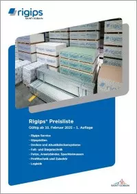 Rigips Preisliste 10.02.2025