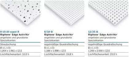 Rigitone Edge Plattensortiment Teil 2 Rigitone Edge Plattensortiment Teil 2