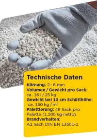 Rigidur Schalldämmschüttung Rigidur Schalldämmschüttung