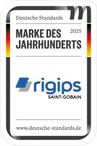 Rigips Marke des Jahrhunderts 2025
