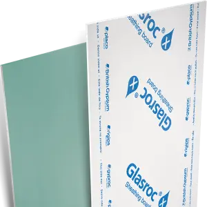 Rigips Glasroc X und Rigips Die Grüne