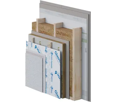 Rigips Holzbau Außenwand