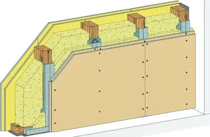 ISOVER RIGIPS Schlanke Wohnungstrennwand 3