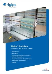 Rigips Preisliste 11. Mai 2026