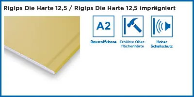Rigips Die Harte 12,5