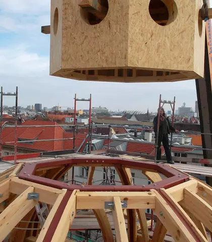 Dachausbau, Berlin Charlottenburg