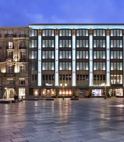Blau-Gold-Haus, Erweiterung des Le Méridien - Dom Hotel, Köln