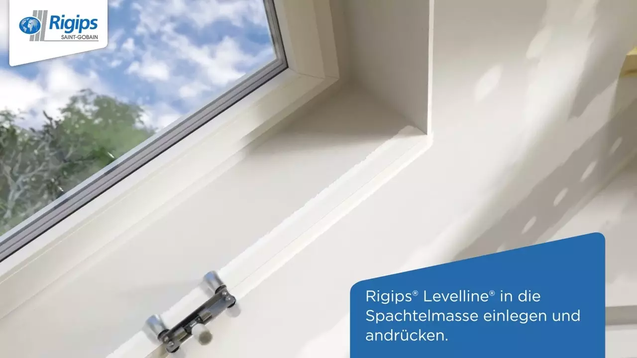 Flexibler Kantenschutz, Außen-& Innenecken, beliebige Winkelstellung: Rigips Levelline Verarbeitung thumbnail