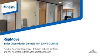 Bautagebuch: RigiMove Aufbau in der Düsseldorfer Zentrale von SAINT-GOBAIN thumbnail