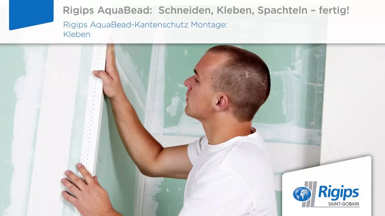 Rigips AquaBead Kantenschutz für Innenecken, Außenkanten, jegliche Winkelausbildungen thumbnail
